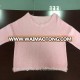 pink color 90% merino wool 10% cashmere blend sweater