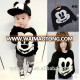 2017 spring free size with mickey pattern long latest design winter sweater women