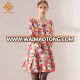 factory new fashion custom long style computer knitted sweater women custom print knitwear sweater dress