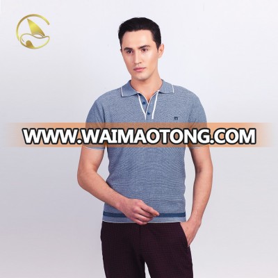 Guoou Knitwear 2017 high quality polo sweater shirt mens shorts